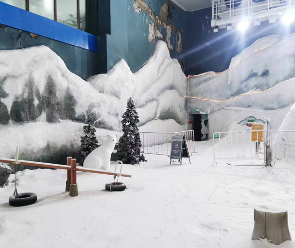 蘇州樂園冰雪世界人工造景修復